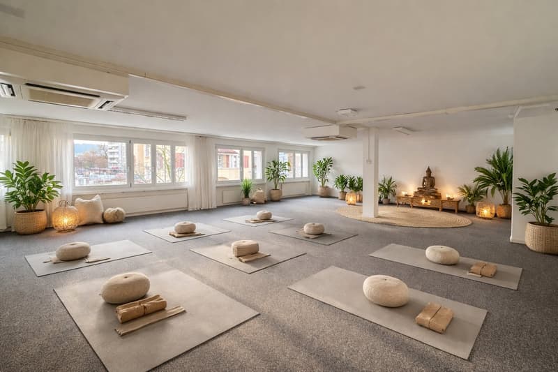 Visualisierung Yogastudio