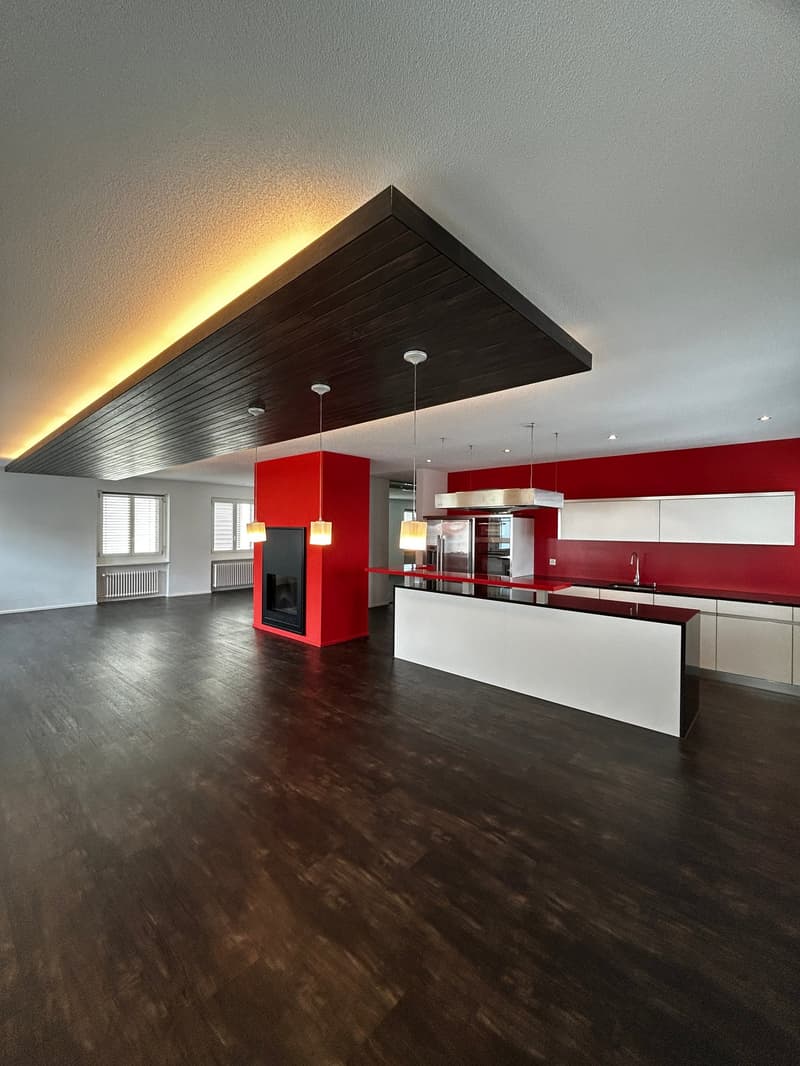 Exceptional design apartment with open living concept in the heart of Reinach (1)