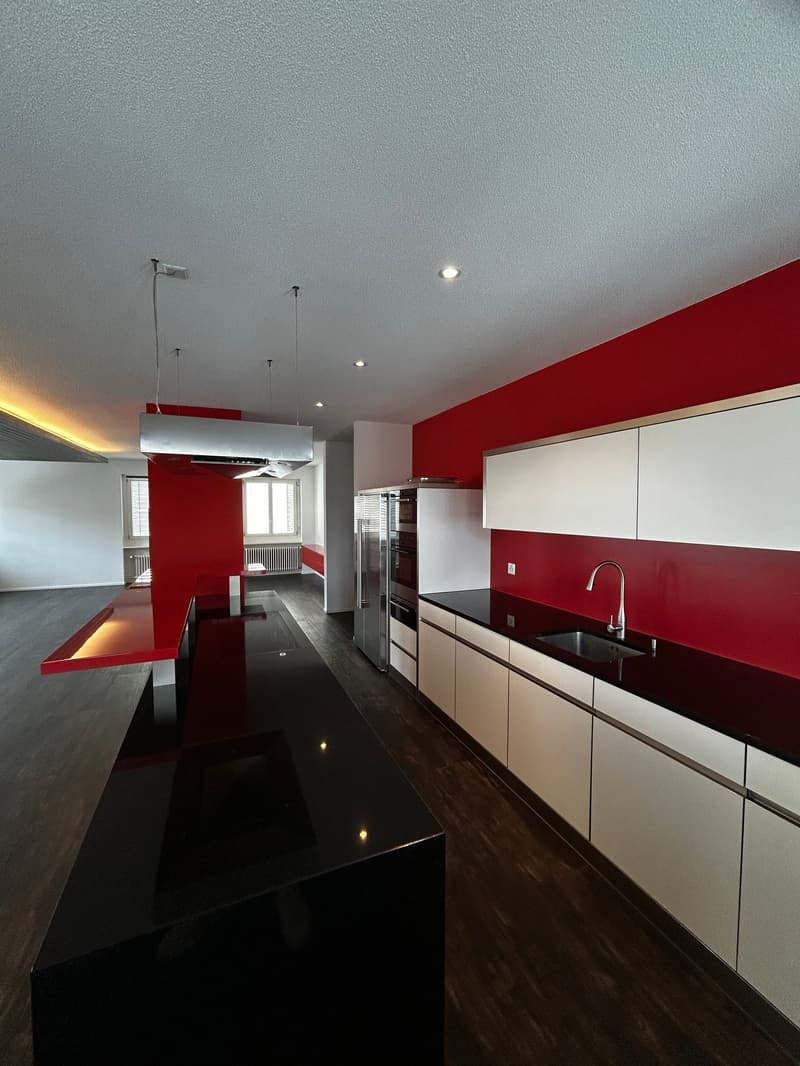 Exceptional design apartment with open living concept in the heart of Reinach (2)