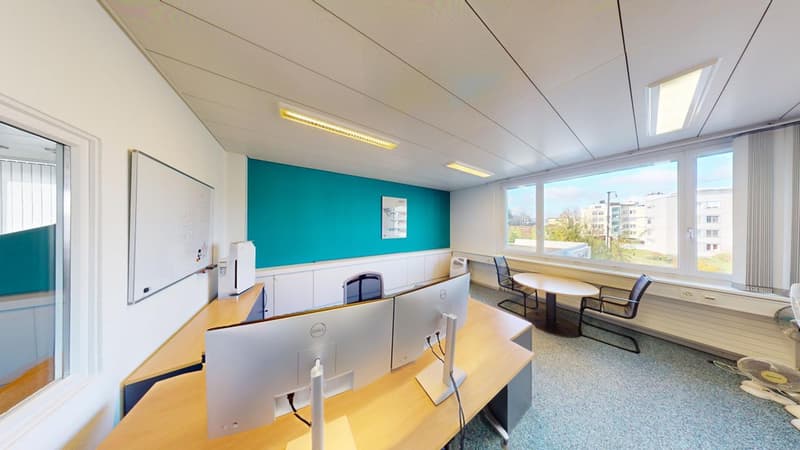 Einzelbüro hinten rechts