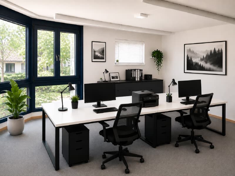 Foto Büro eingerichtet