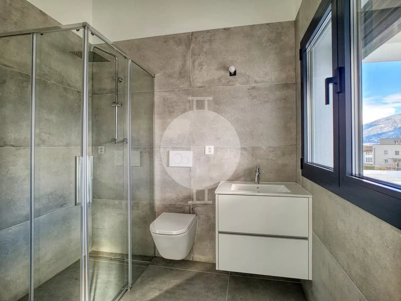 Beautiful contemporary semi-detached villa in the village of Grimisuat (13)