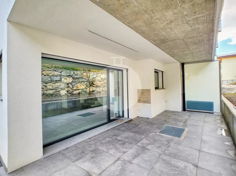 Beautiful contemporary semi-detached villa in the village of Grimisuat (4)
