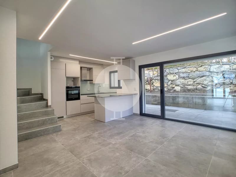 Beautiful contemporary semi-detached villa in the village of Grimisuat (2)