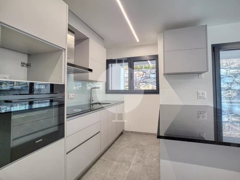 Beautiful contemporary semi-detached villa in the village of Grimisuat (3)