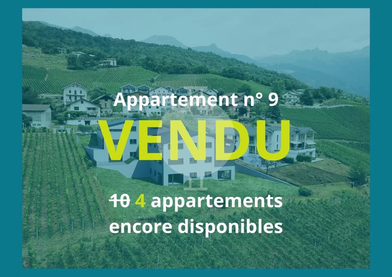 For sale: brand new 2.5-room apartment in new residence in Venthône (1)