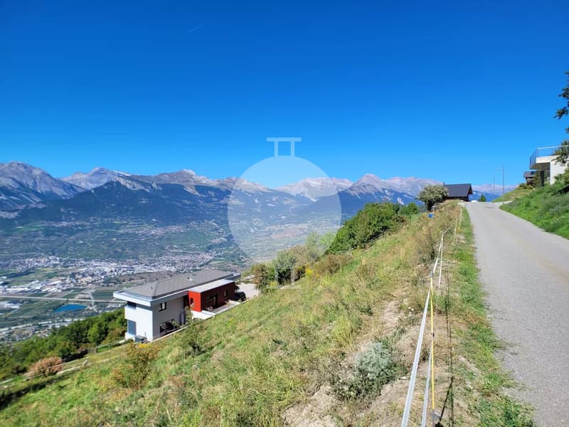 Terrain à bâtir pour résidences principales au coeur de Veysonnaz (2)