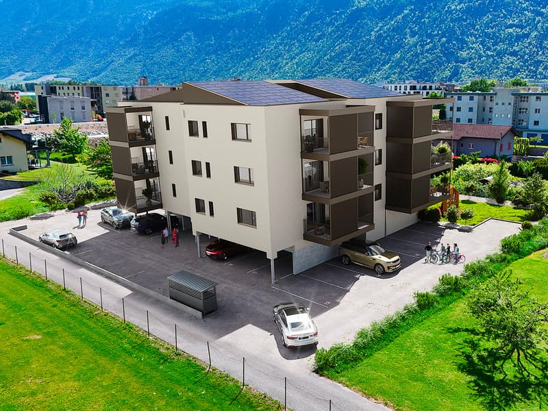 Apartment 3.5 rooms for sale in Martigny in a new building (Lot 302) (2)