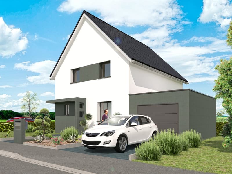 Bau Projekt in Kembs neben Autobahn, 12 min von Basel (3)
