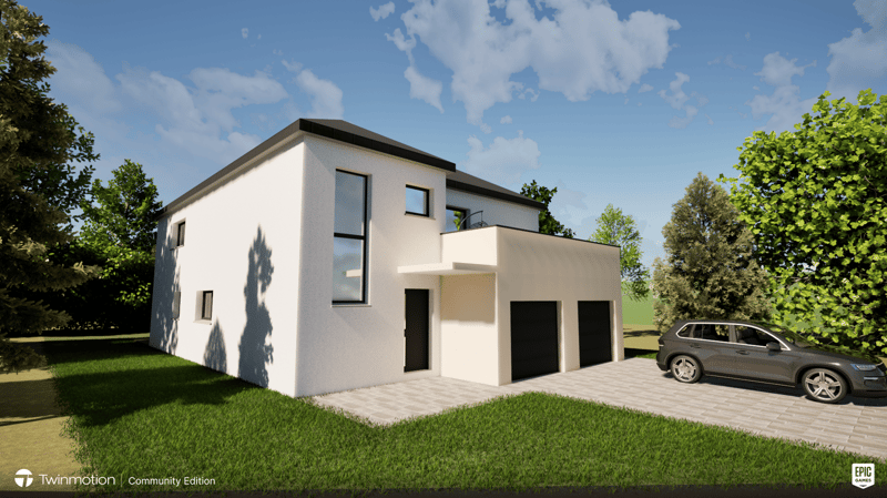 Wohnungs BauProjekt in Leymen mit Tram Station richtung Basel (7)
