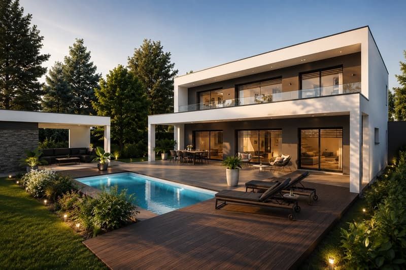 Modern new building project in Hégenheim – near Basel / Switzerland (2)