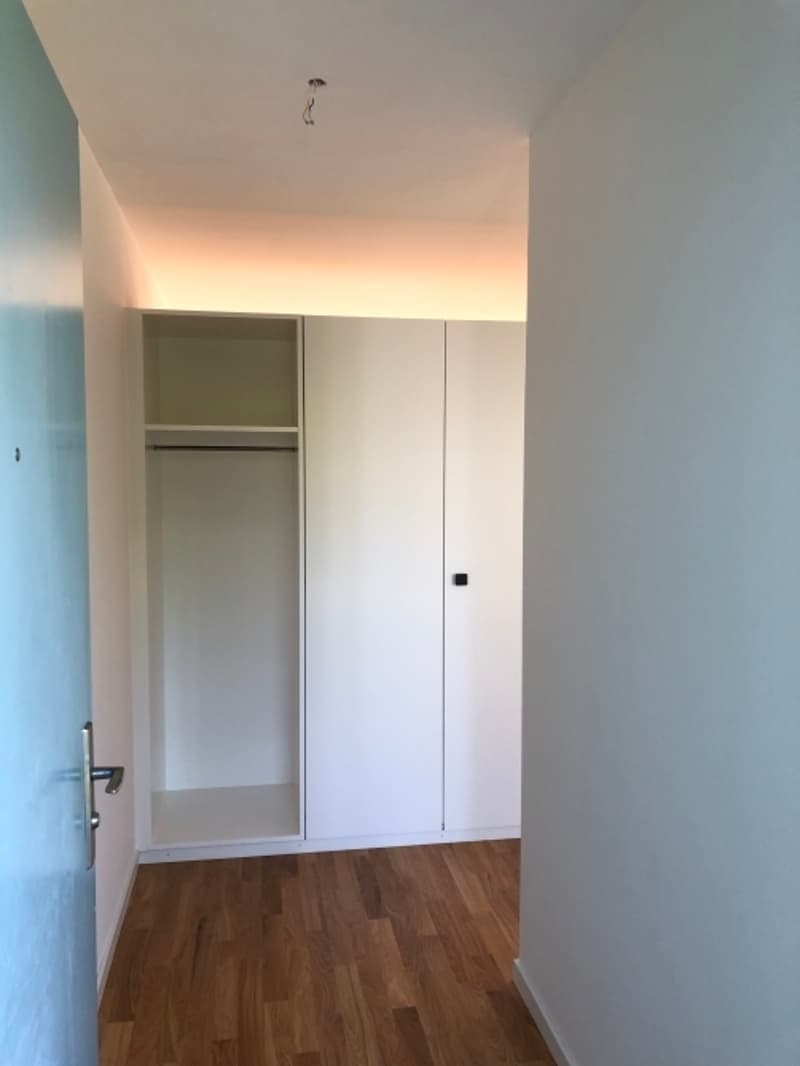 Eingang mit Einbauschränken