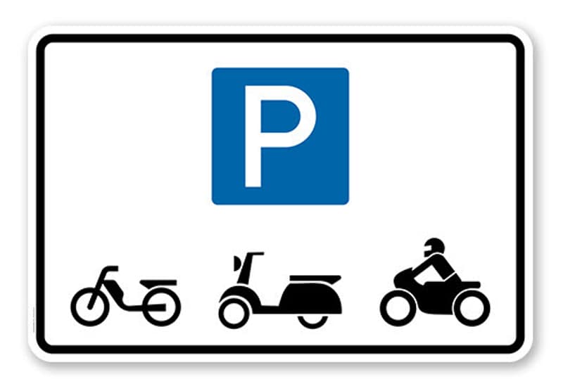 Motorradeinstellplatz