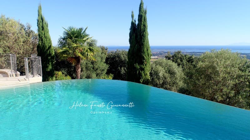 Charming Property with Pool - Panoramic Sea View - 20290 Borgo (3)