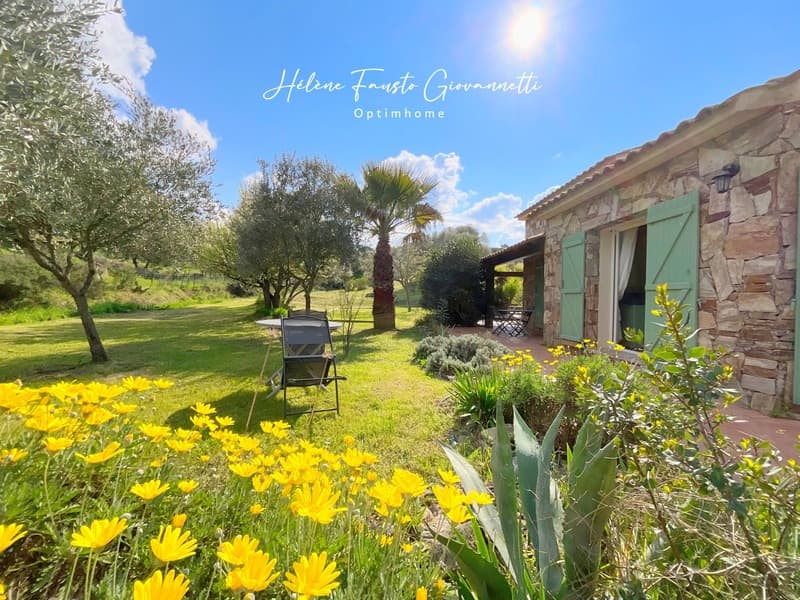 Villa 6 rooms with pool - Land 1.7 hectares - OLETTA (2)