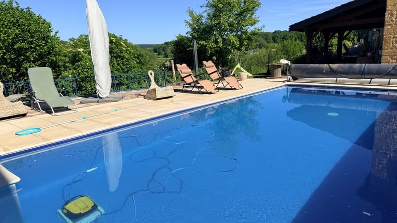 Renovated old farmhouse with pool, barn and studio (3)
