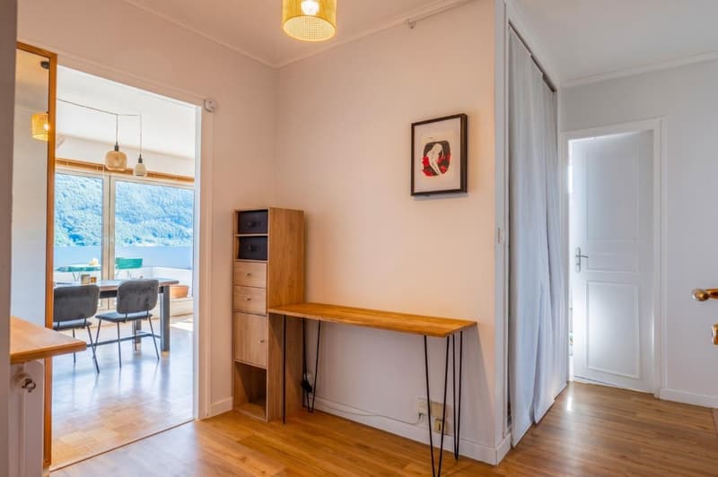 Attique traversant - Vue panoramique Mont-Blanc & Jura - 101 m² - (4)