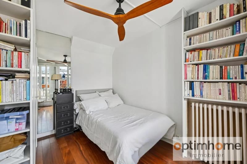 Appartement à vendre 2 pièces - AUTEUIL / JASMIN - Paris XVIème - (12)