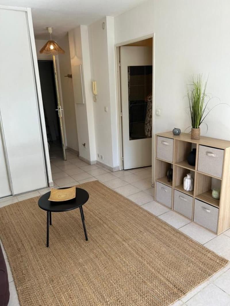 Studio meublé tout équipé avec grande terrasse (5)
