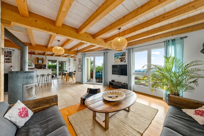 Magnifica villa di architetto di 7,5 locali a 7 minuti da Grandson (2)