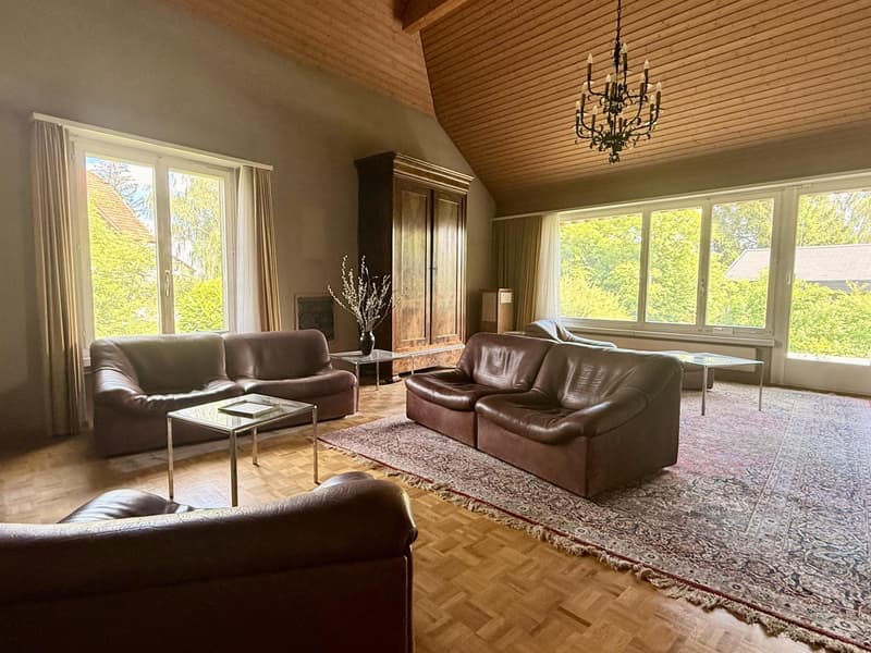Architect's villa with heated pool, Kirchlindach, 10 minutes from Bern EXCLUSIVELY (2)
