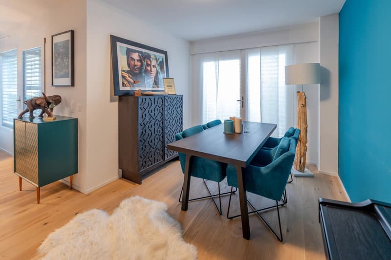 Zu vermieten - 2,5-Zimmer-Wohnung mit privatem Garten - Monnaz (3)