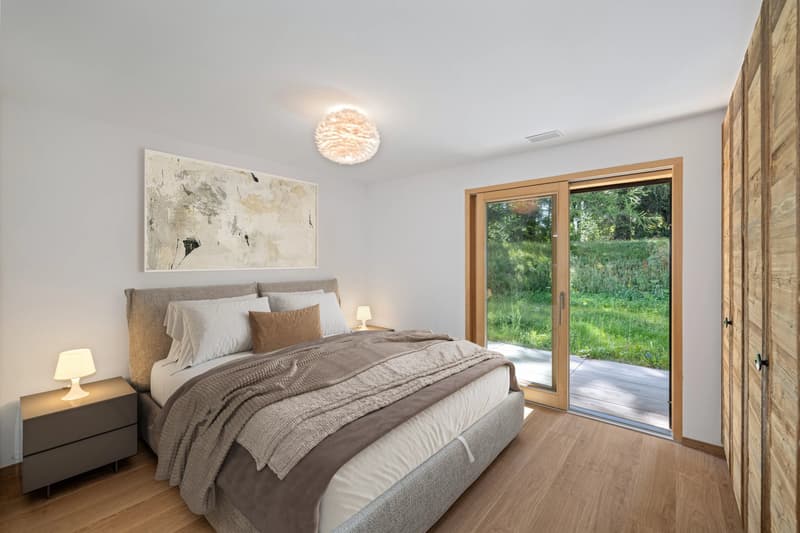 Garden-level apartment of high standard on the edge of the golf course in Crans-Montana (6)