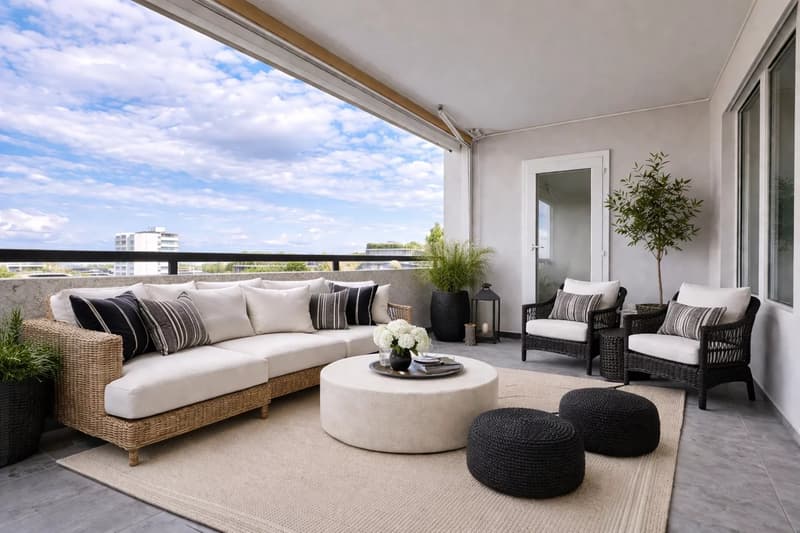 Splendid 4-room apartment with a view of the Jet d'Eau (2)