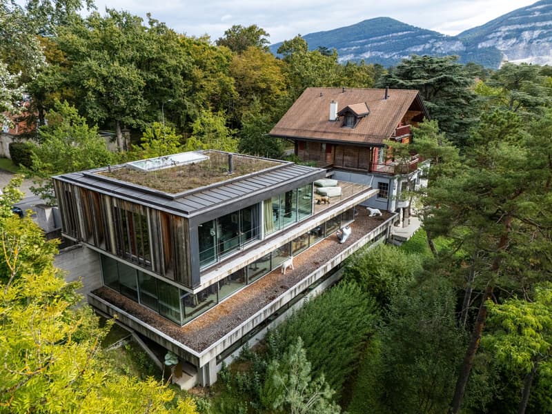 Architect's house in Conches, between nature, light and panoramic view (1)