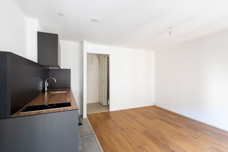 Appartement de 1,5 pièce en plein centre, à 1.2 km de l'Unine (2)