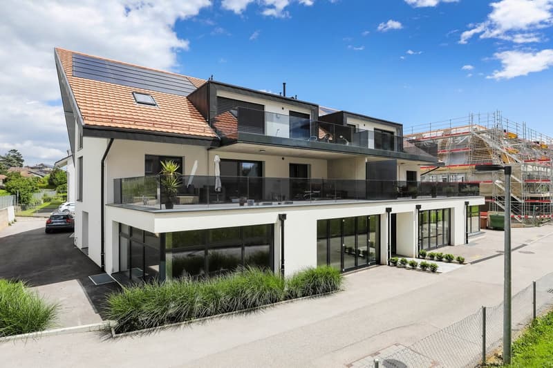 Joli appartement avec grande terrasse centre de Rolle (1)