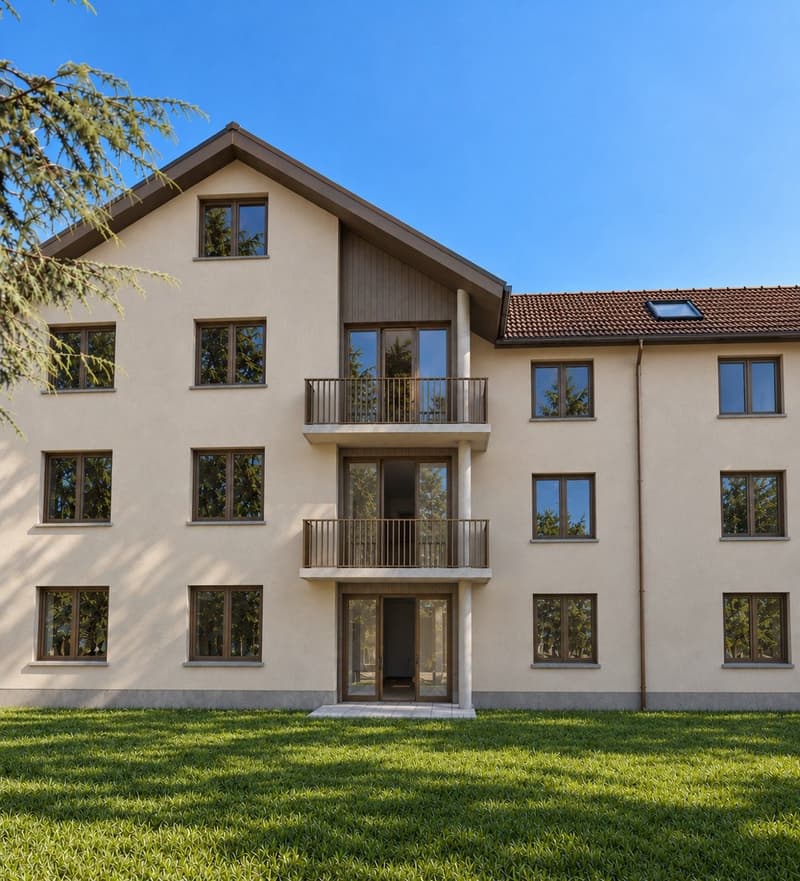 Appartement neuf de 2.5 pièces avec balcon à Saint-Prex (2)