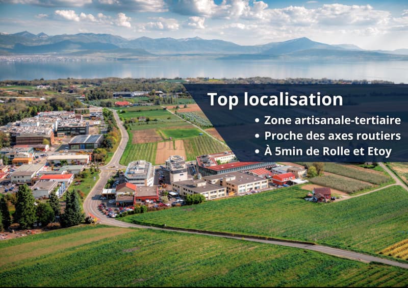 Locaux à haut rendement en face de La Côte International School (1)