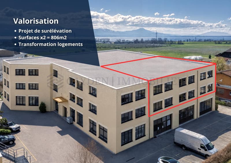 Locaux à haut rendement en face de La Côte International School (5)