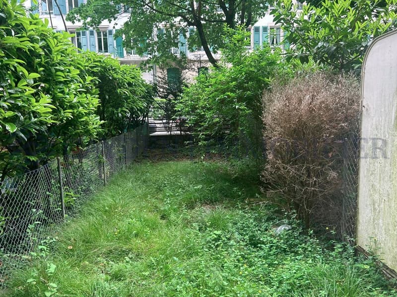 Prächtige 4-Zimmer-Wohnung möbliert renoviert mit Terrasse und Garten in der Innenstadt (9)