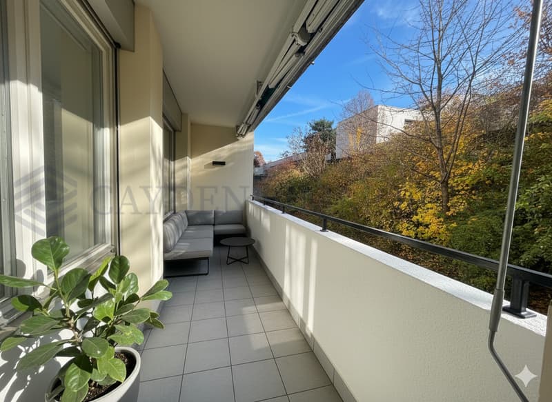 Schönes 3-Zimmer-Apartment, das in 4 Zimmer umgewandelt werden kann, im Herzen von Grand-Saconnex! (1)