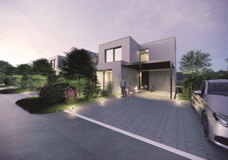 Villa A: Villa contemporanea nuova in stile a capanna (3)