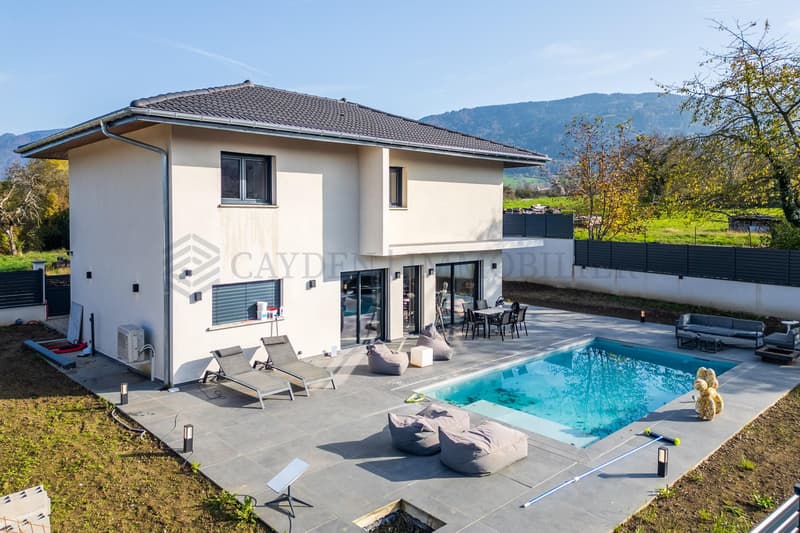 France neighbor, new individual villa with pool (3)