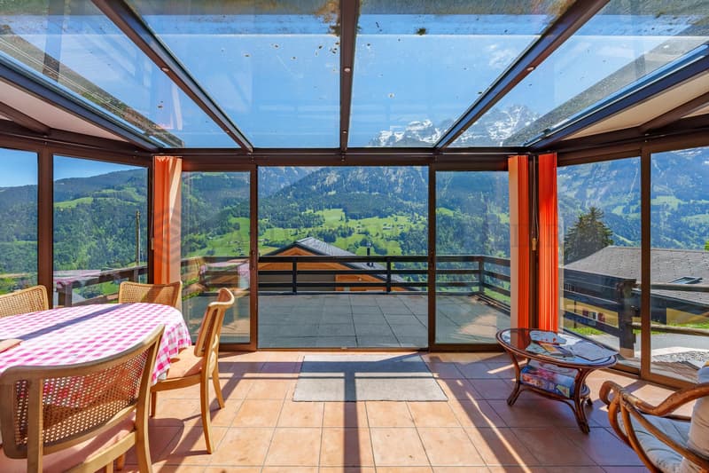 Chalet authentique, vue panoramique sur les montagnes (7)
