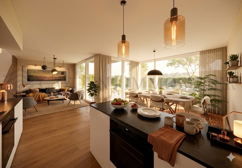 Villa C : Villa neuve contemporaine HPE à Veyrier ! (3)