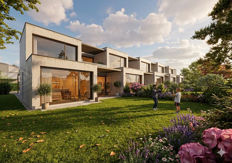 Villa C : Villa neuve contemporaine HPE à Veyrier ! (2)