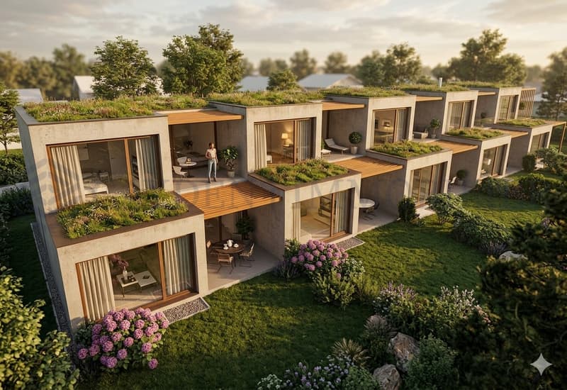 Villa C : Villa neuve contemporaine HPE à Veyrier ! (6)