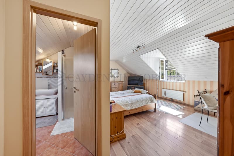 Maison villageoise de 6.5 pièces ? Jardin, terrasse et deux garages (12)