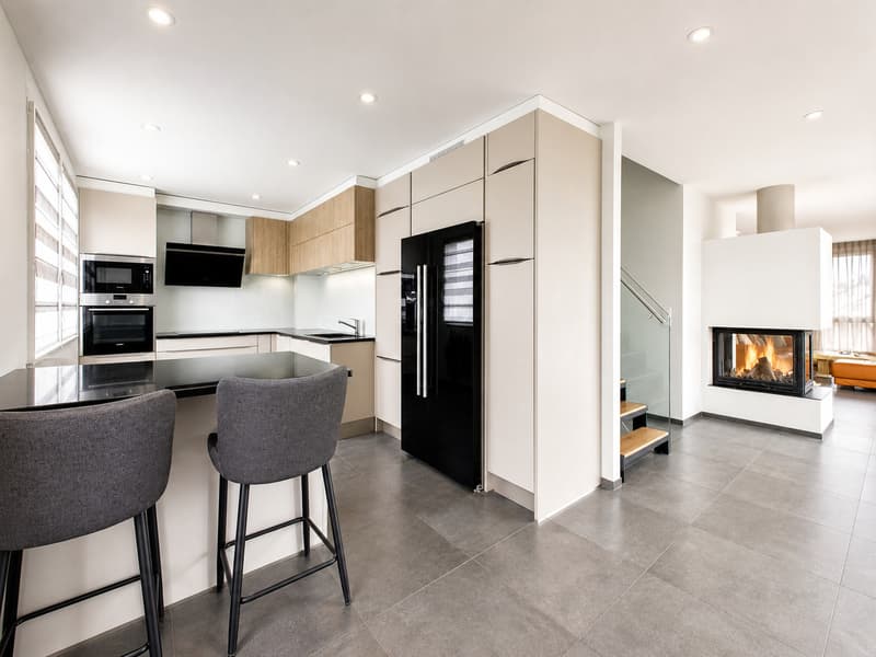 Magnifique attique avec mezzanine aménagée (1)