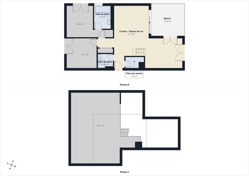 Appartamento nuovo con grande balcone (11)