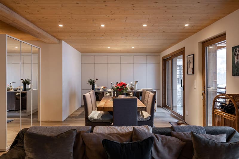 Modern 3-bedroom apartment in the center of Châble (4)