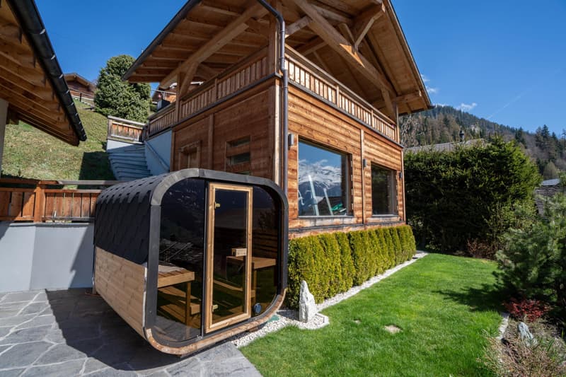 A 5-bedroom chalet nestled in the charming village of Médières. (9)
