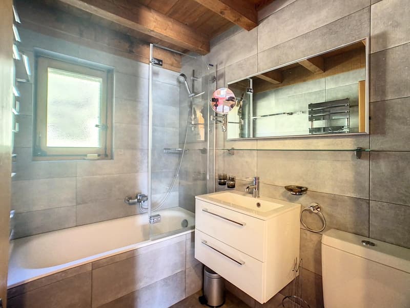 Charmantes 3-Zimmer-Wohnung in den Höhen von Verbier, mit atemberaubendem Blick vom Balkon. (9)