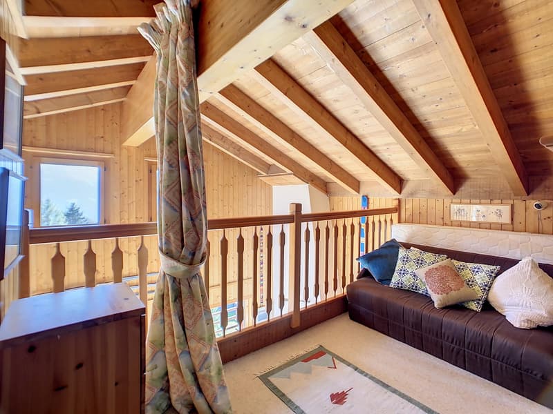 Charmantes 3-Zimmer-Wohnung in den Höhen von Verbier, mit atemberaubendem Blick vom Balkon. (5)