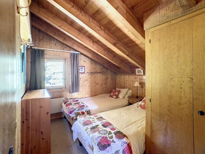 Charmantes 3-Zimmer-Wohnung in den Höhen von Verbier, mit atemberaubendem Blick vom Balkon. (7)